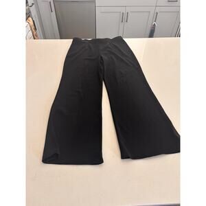 Exclusively Misook Pull On Bootcut Pants Size Medium Black